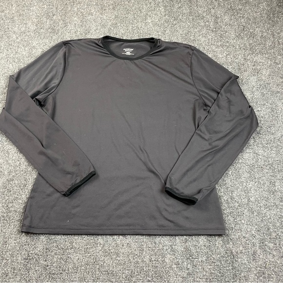 PATAGONIA Women’s Capilene Black Long sleeved Baselayer shirt size: Large - Picture 1 of 7